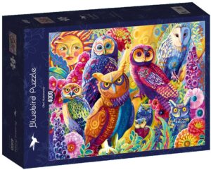 Пъзел Bluebird от 4000 части - Сови