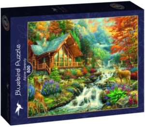 Пъзел Bluebird от 500 части - Алпийско спокойствие