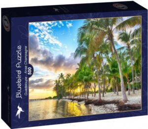 Пъзел Bluebird от 500 части - Екзотичен плаж