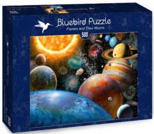 Пъзел Bluebird от 500 части - Планети