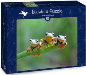Пъзел Bluebird от 500 части - Жабчета