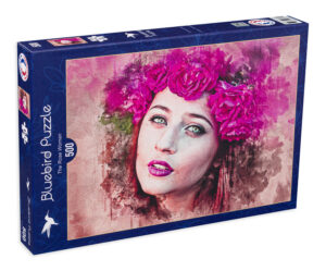 Пъзел Bluebird от 500 части - Жената с розите