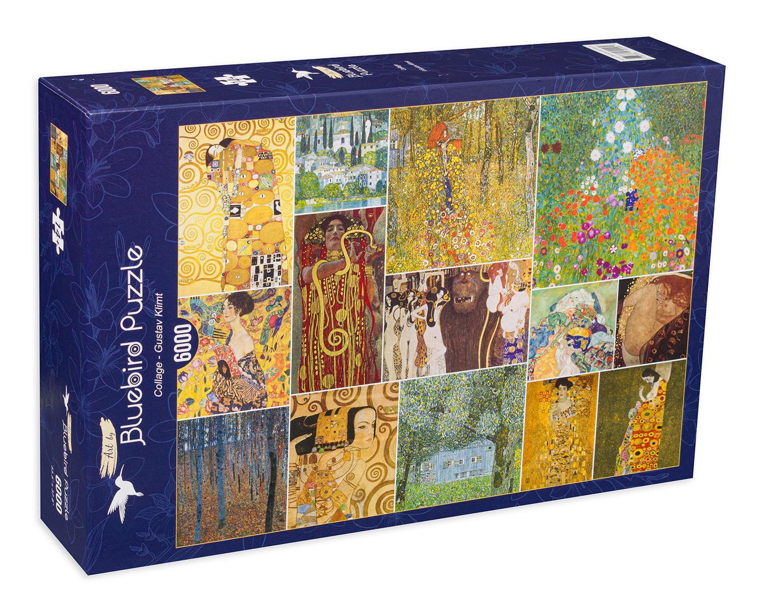 Пъзел Bluebird от 6000 части - Колаж от Густав Климт