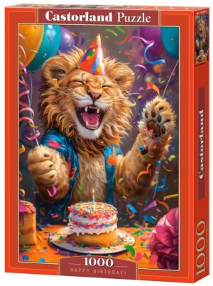 Пъзел Castorland от 1000 части - Честит Рожден Ден!