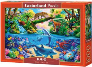 Пъзел Castorland от 1000 части - Дива природа