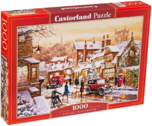Пъзел Castorland от 1000 части - Коледна магия