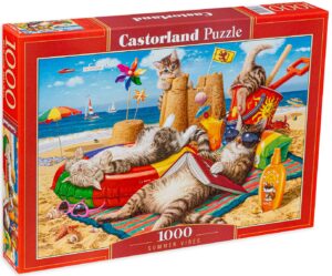 Пъзел Castorland от 1000 части - Летни емоции
