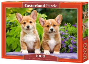 Пъзел Castorland от 1000 части - Сладки кученца