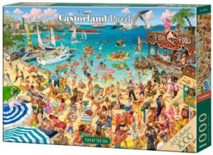 Пъзел Castorland от 1000 части - Забавления край морето
