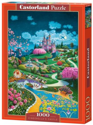 Пъзел Castorland от 1000 части - Замъкът на Пепеляшка