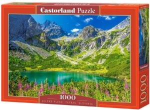 Пъзел Castorland от 1000 части - Зелен езеро, Татри, Словакия
