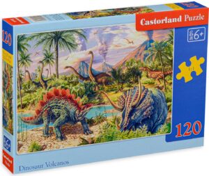 Пъзел Castorland от 120 части - Динозаври
