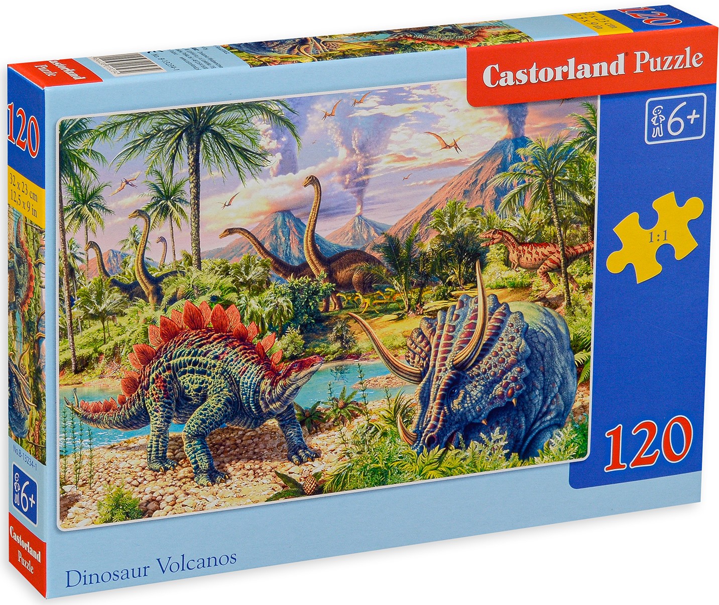 Пъзел Castorland от 120 части - Динозаври