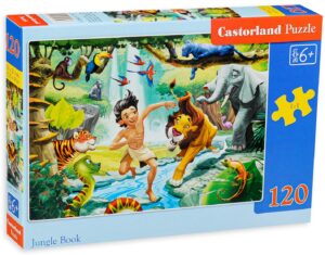 Пъзел Castorland от 120 части - Игра в джунглата