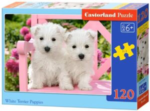 Пъзел Castorland от 120 части - Кученца