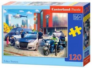 Пъзел Castorland от 120 части - Полиция