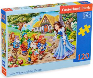Пъзел Castorland от 120 части - Снежанка и седемте джуджета
