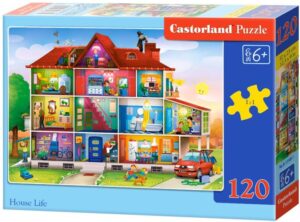 Пъзел Castorland от 120 части - Вкъщи