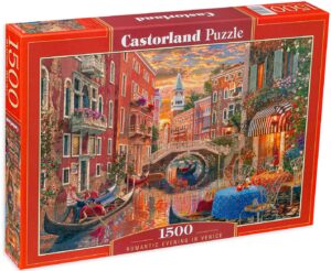 Пъзел Castorland от 1500 части - Романтична вечер във Венеция
