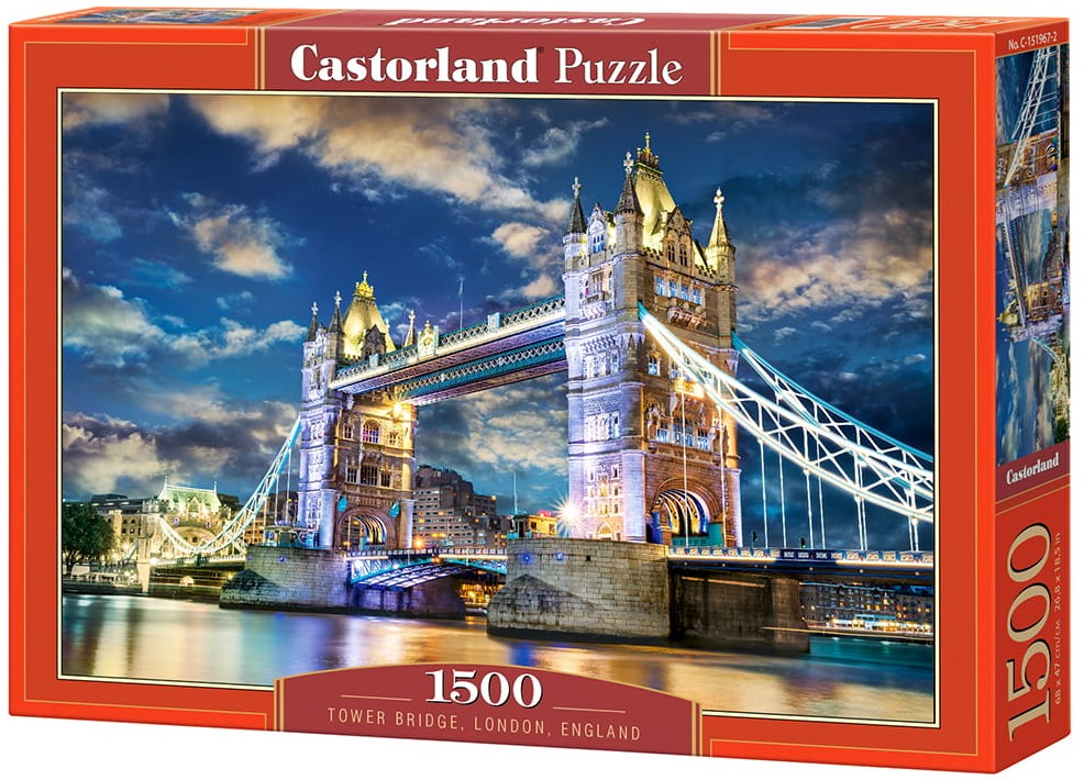 Пъзел Castorland от 1500 части - Тауър Бридж, Лондон