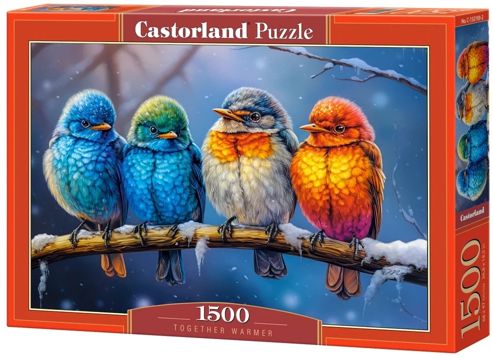 Пъзел Castorland от 1500 части - Заедно е по-топло