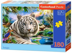 Пъзел Castorland от 180 части - Бял тигър
