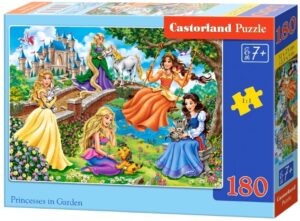 Пъзел Castorland от 180 части - Принцеси в градината