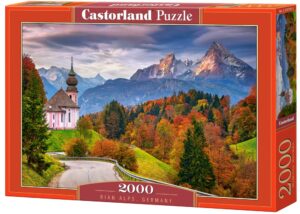 Пъзел Castorland от 2000 части - Алпи, Германия