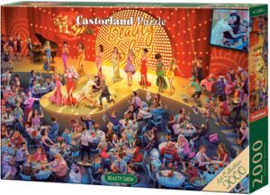 Пъзел Castorland от 2000 части - Конкурс по красота