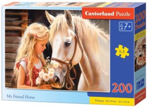 Пъзел Castorland от 200 части - Конят, мой приятел