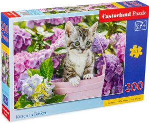 Пъзел Castorland от 200 части - Сладко коте