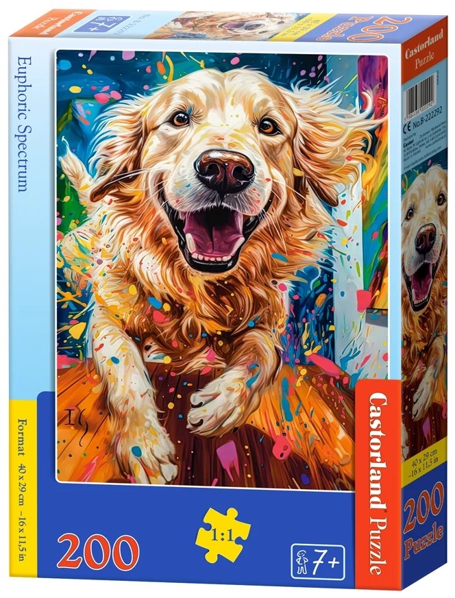 Пъзел Castorland от 200 части - Спектър на еуфорията