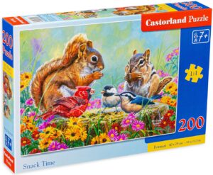 Пъзел Castorland от 200 части - Време за обяд