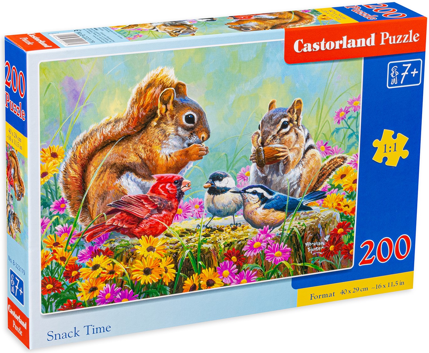 Пъзел Castorland от 200 части - Време за обяд