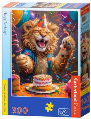 Пъзел Castorland от 300 части - Честит Рожден Ден!