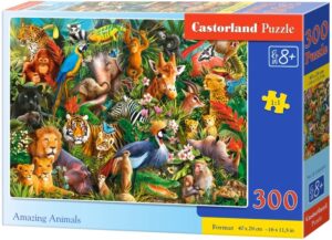 Пъзел Castorland от 300 части - Невероятни животни