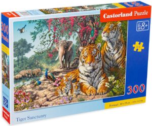 Пъзел Castorland от 300 части - Пазители на джунглата