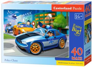 Пъзел Castorland от 40 XXL части - Полиция