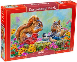 Пъзел Castorland от 500 части - Горски лакомства