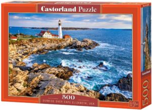 Пъзел Castorland от 500 части - Изгрев над Кейп Елизабет