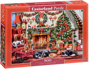 Пъзел Castorland от 500 части - Уют край камината