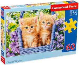 Пъзел Castorland от 60 части - Бебета котета