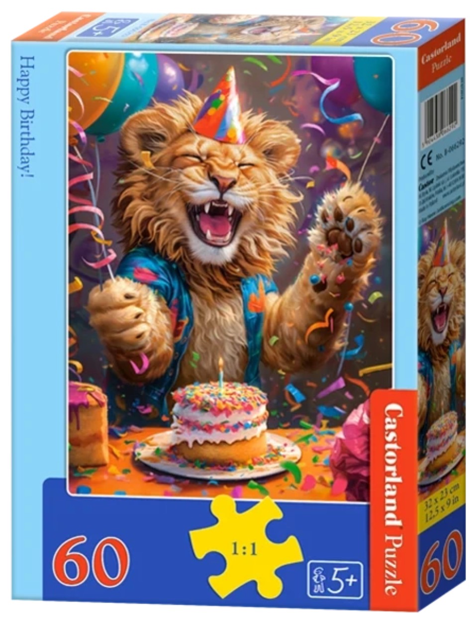 Пъзел Castorland от 60 части - Честит Рожден Ден!