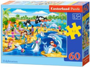 Пъзел Castorland от 60 части - Делфинариум