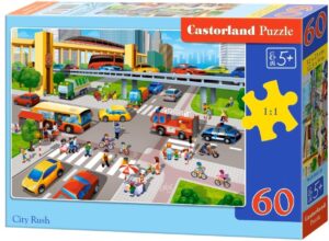 Пъзел Castorland от 60 части - Из града