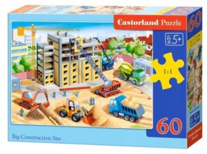 Пъзел Castorland от 60 части - Строителна дейност