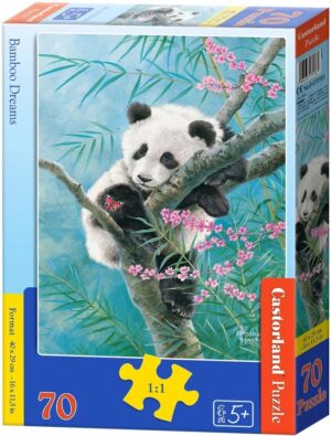 Пъзел Castorland от 70 части - Бамбукови мечти