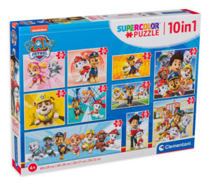 Пъзел Clementoni 10 в 1 - Пес Патрул