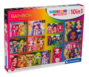 Пъзел Clementoni 10 в 1 - Rainbow High