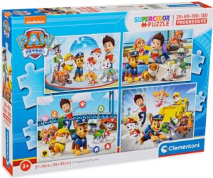 Пъзел Clementoni 4 в 1 - Пес Патрул